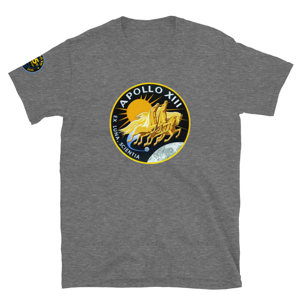 Apollo 13 55th Anniversary Unisex T-Shirt - Image 5