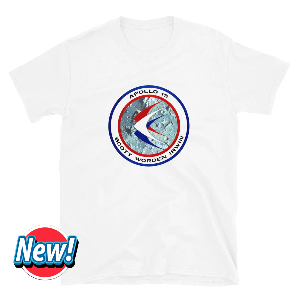 Apollo 15 Unisex T-Shirt - Image 4