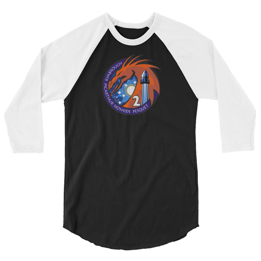 Crew 2 3/4 Sleeve T-Shirt - Image 3