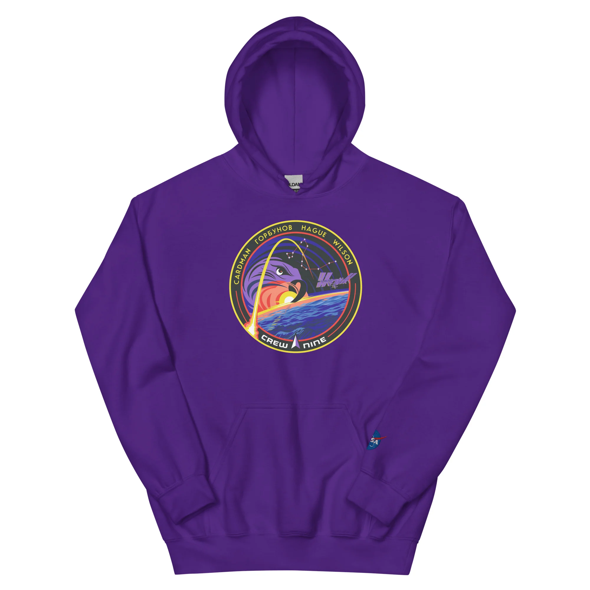 Crew 9 Unisex Hoodie - Image 7