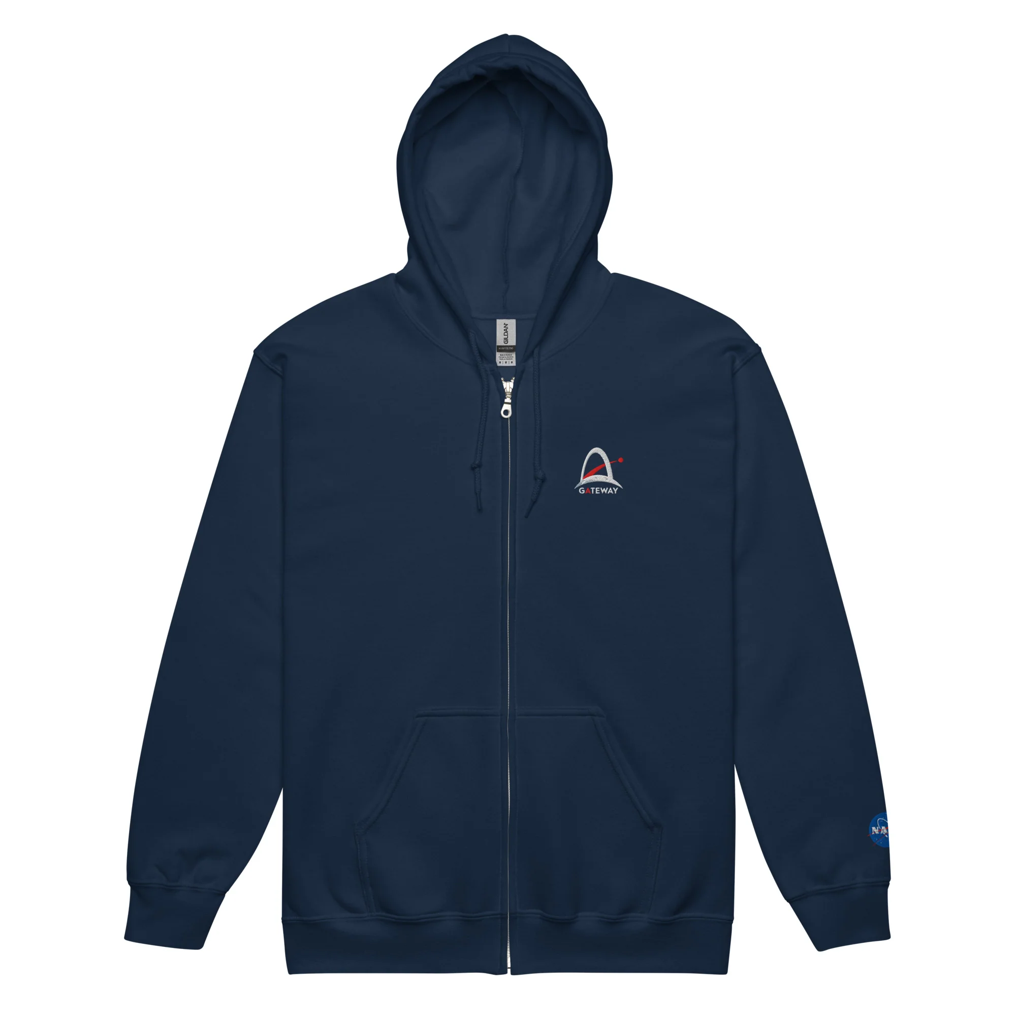 Gateway Unisex Zip Hoodie - Image 2