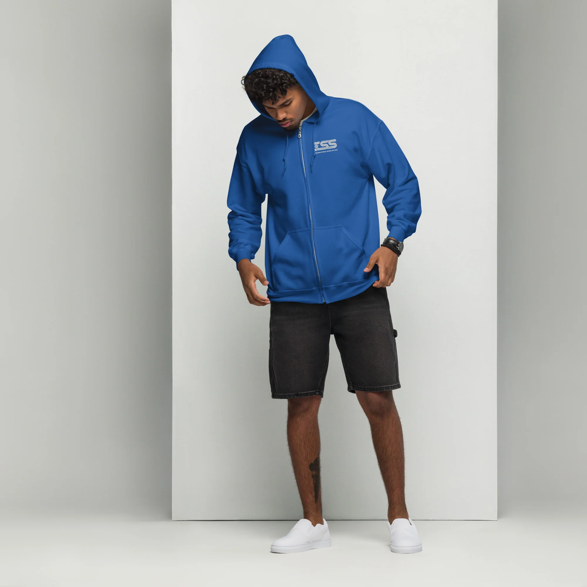 ISS Unisex Heavy Blend Zip Hoodie - Image 6