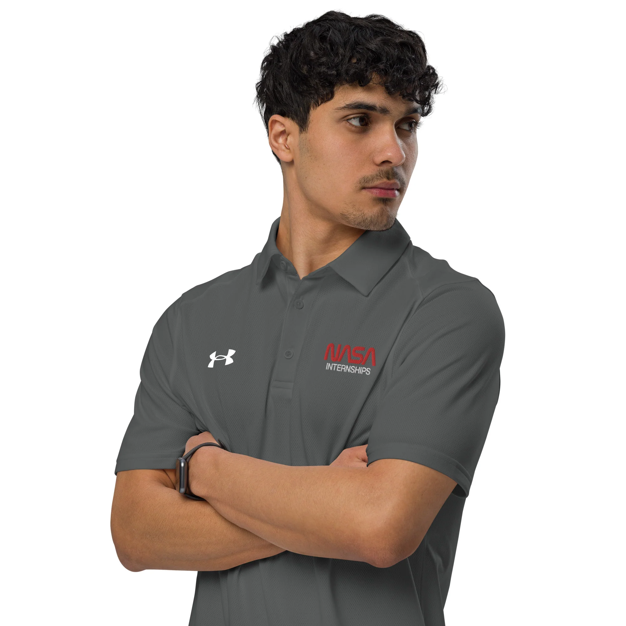 NASA Internships Under Armour® Men's polo - Image 6
