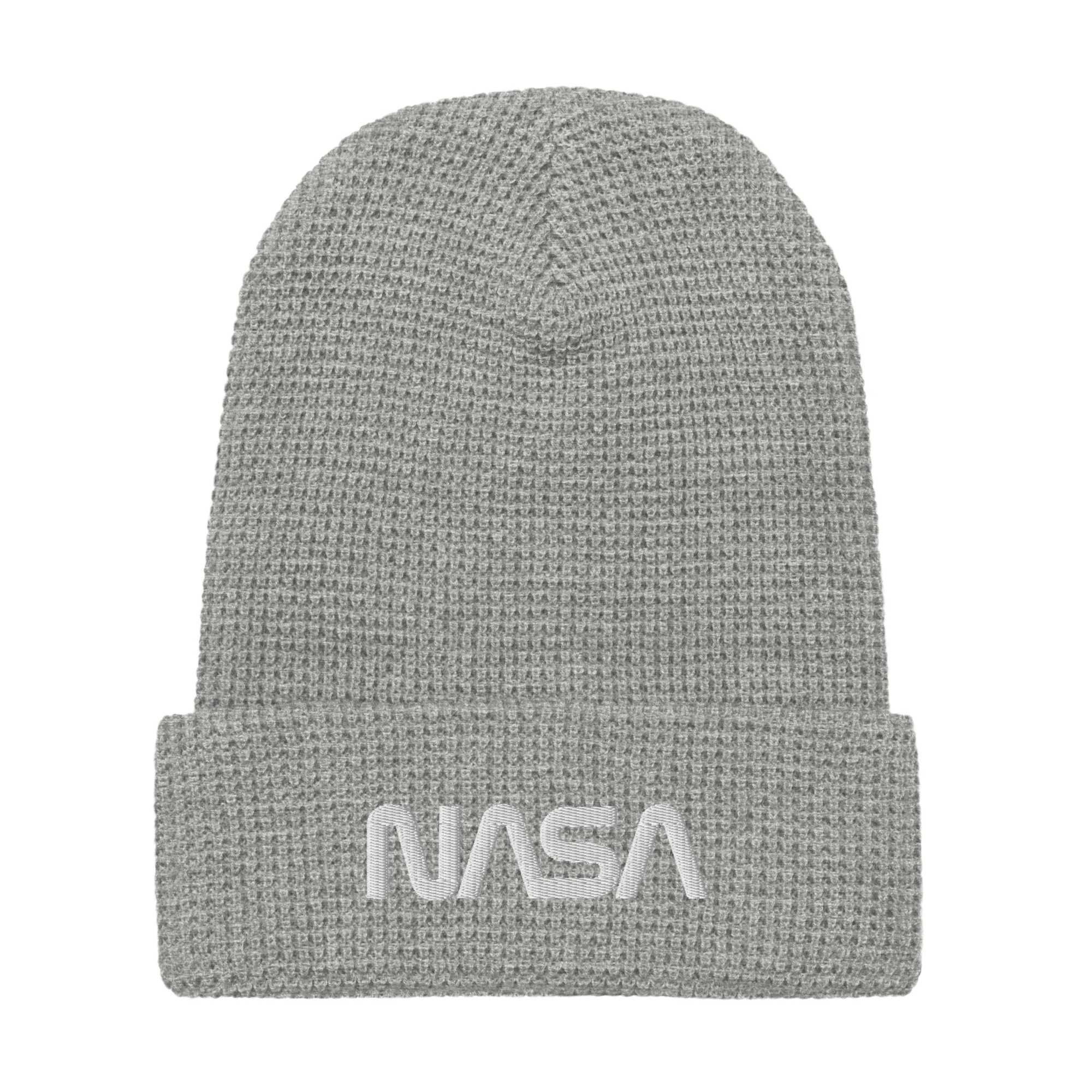 NASA Worm Richardson Waffle Cuffed Beanie - Image 5