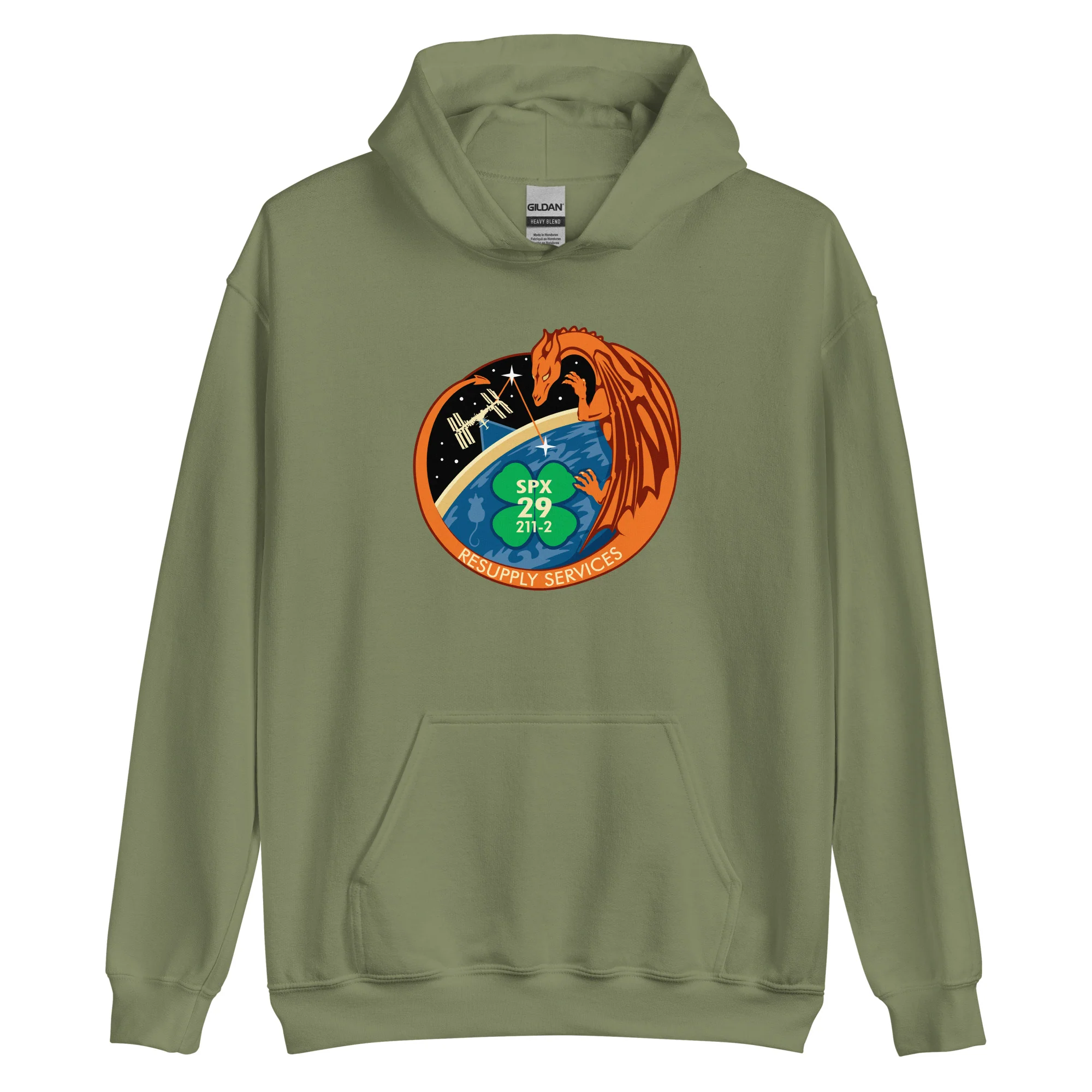 NASA's SpaceX CRS-29 Unisex Hoodie - Image 3