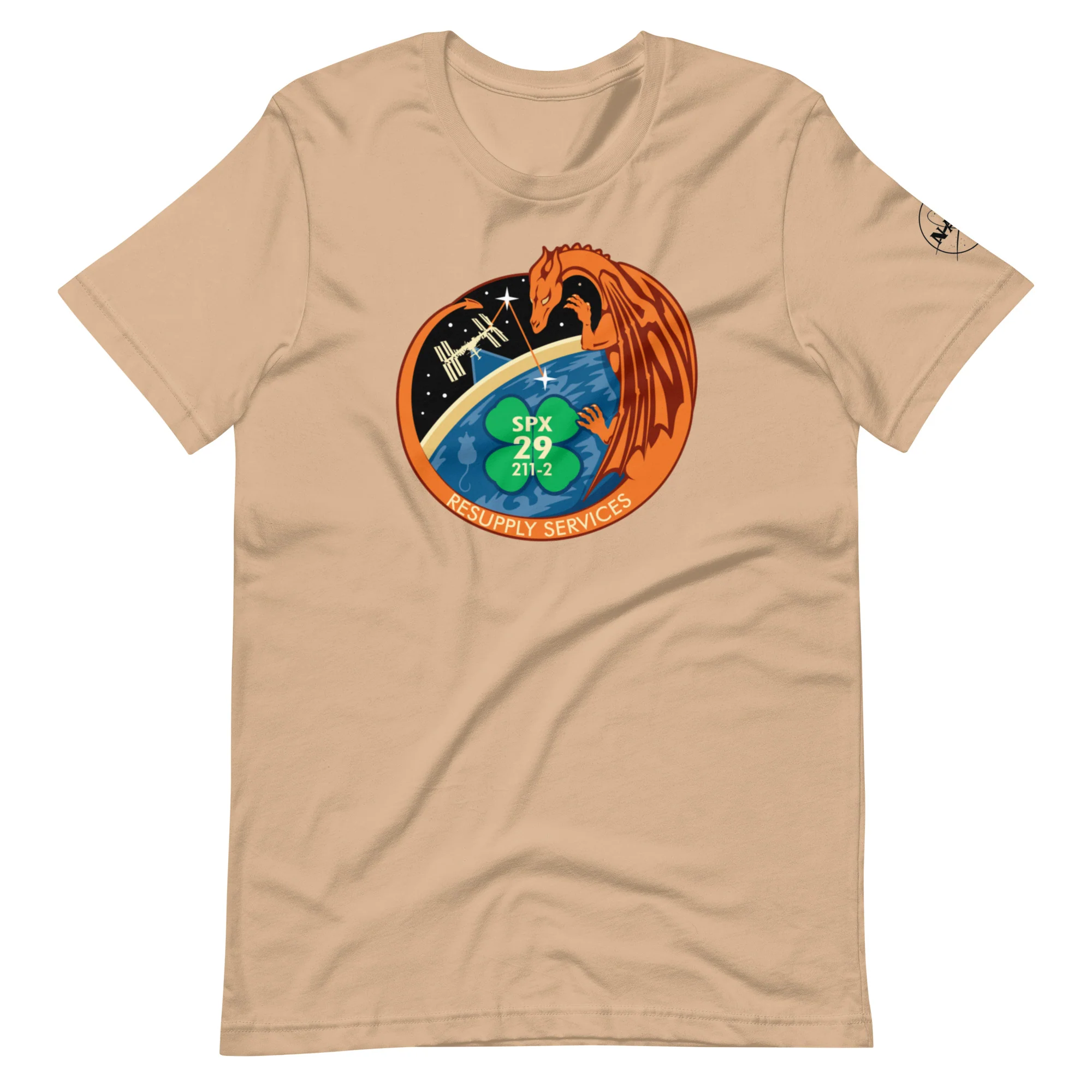 NASA's SpaceX_CRS-29 Unisex T-Shirt - Image 6