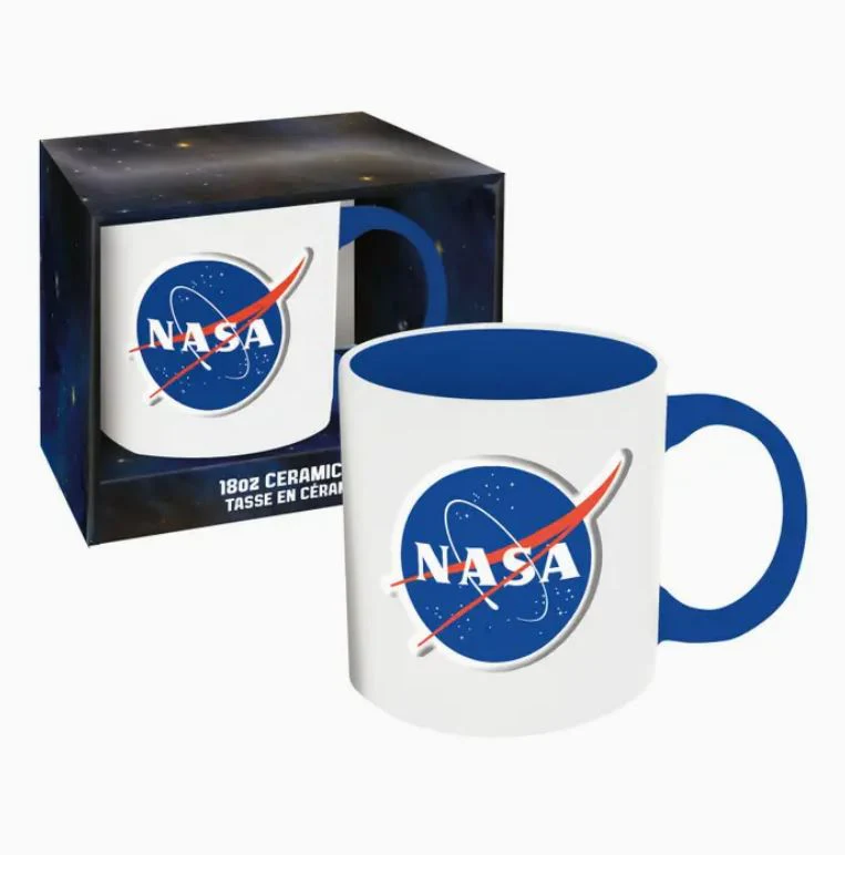 18 oz. NASA Embossed Mug