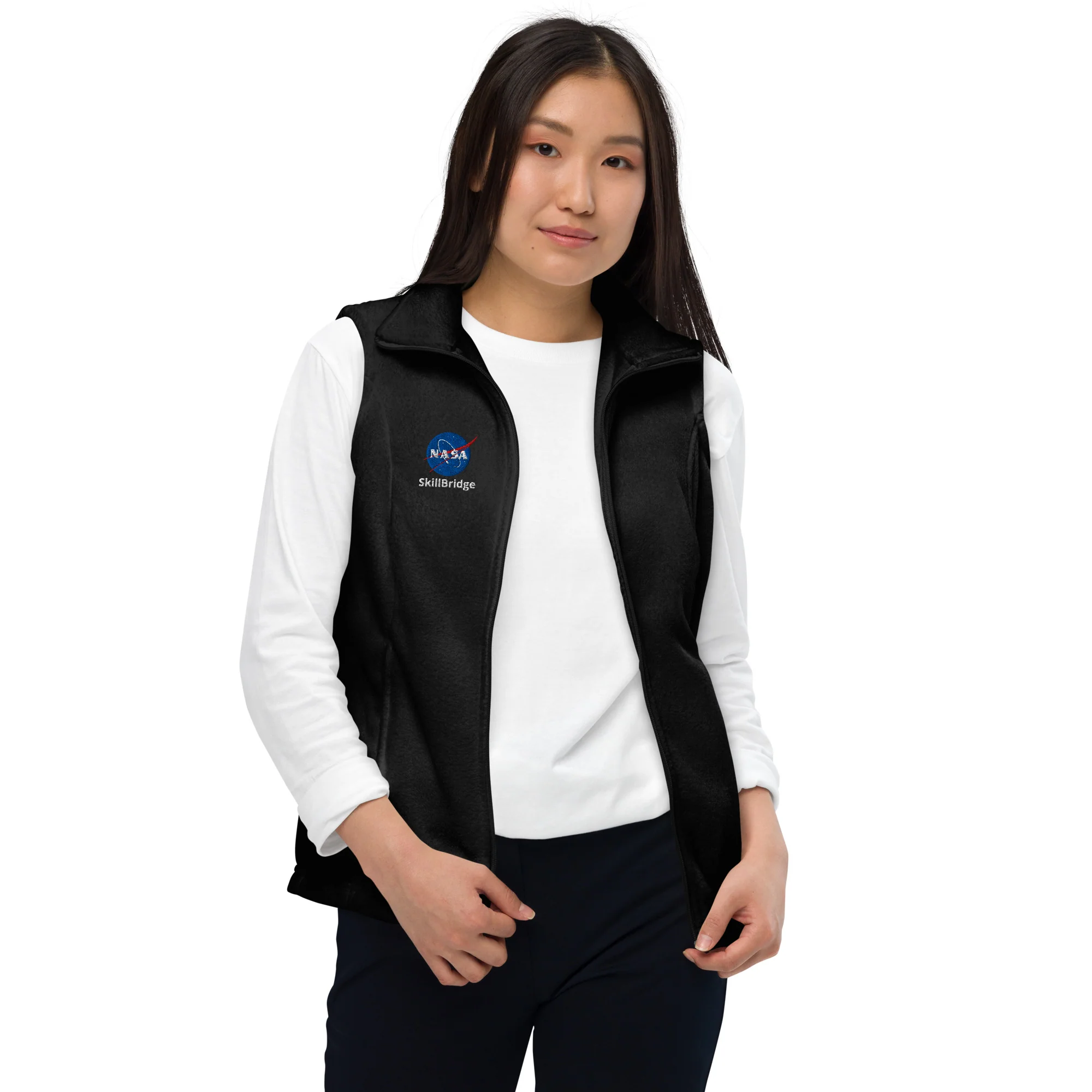 Skillbridge Women’s Columbia fleece vest - Image 2