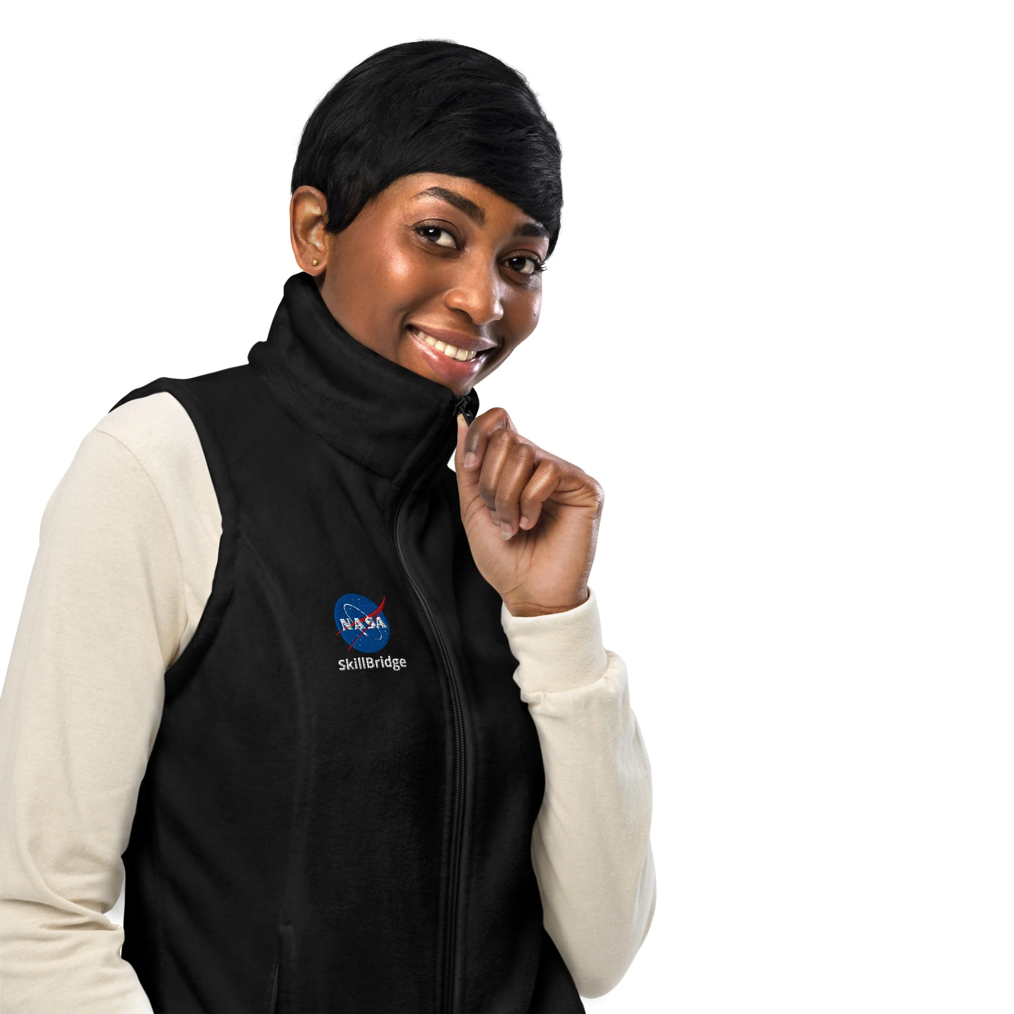Skillbridge Women’s Columbia fleece vest - Image 3