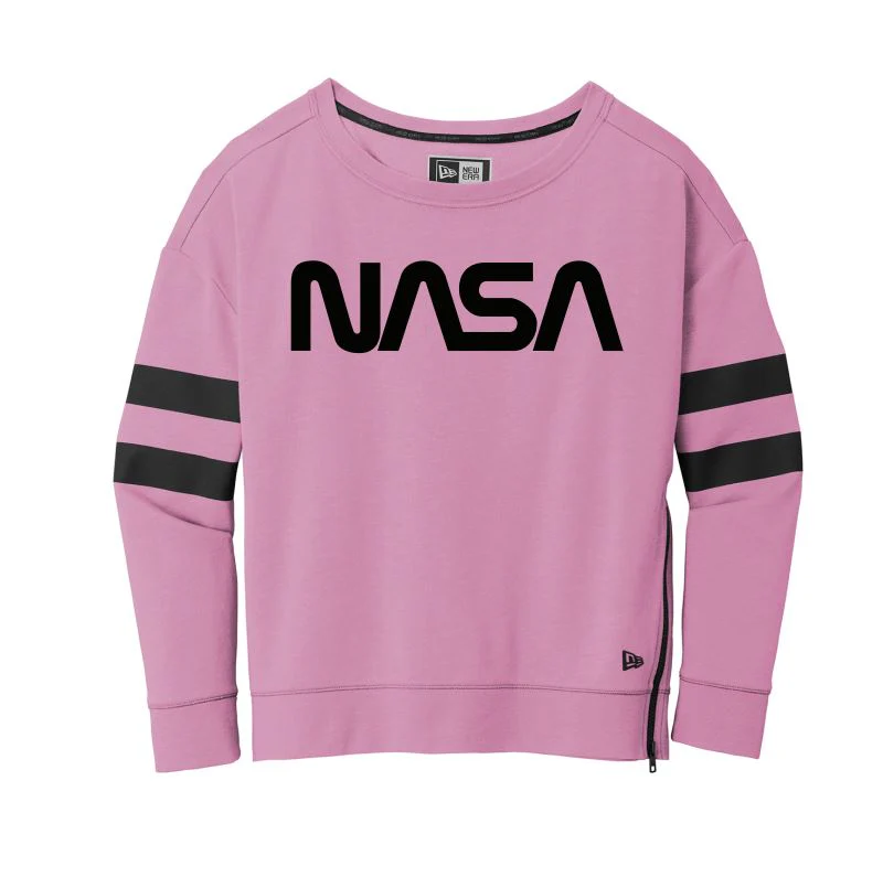 Ladies New Era NASA Worm Crewneck