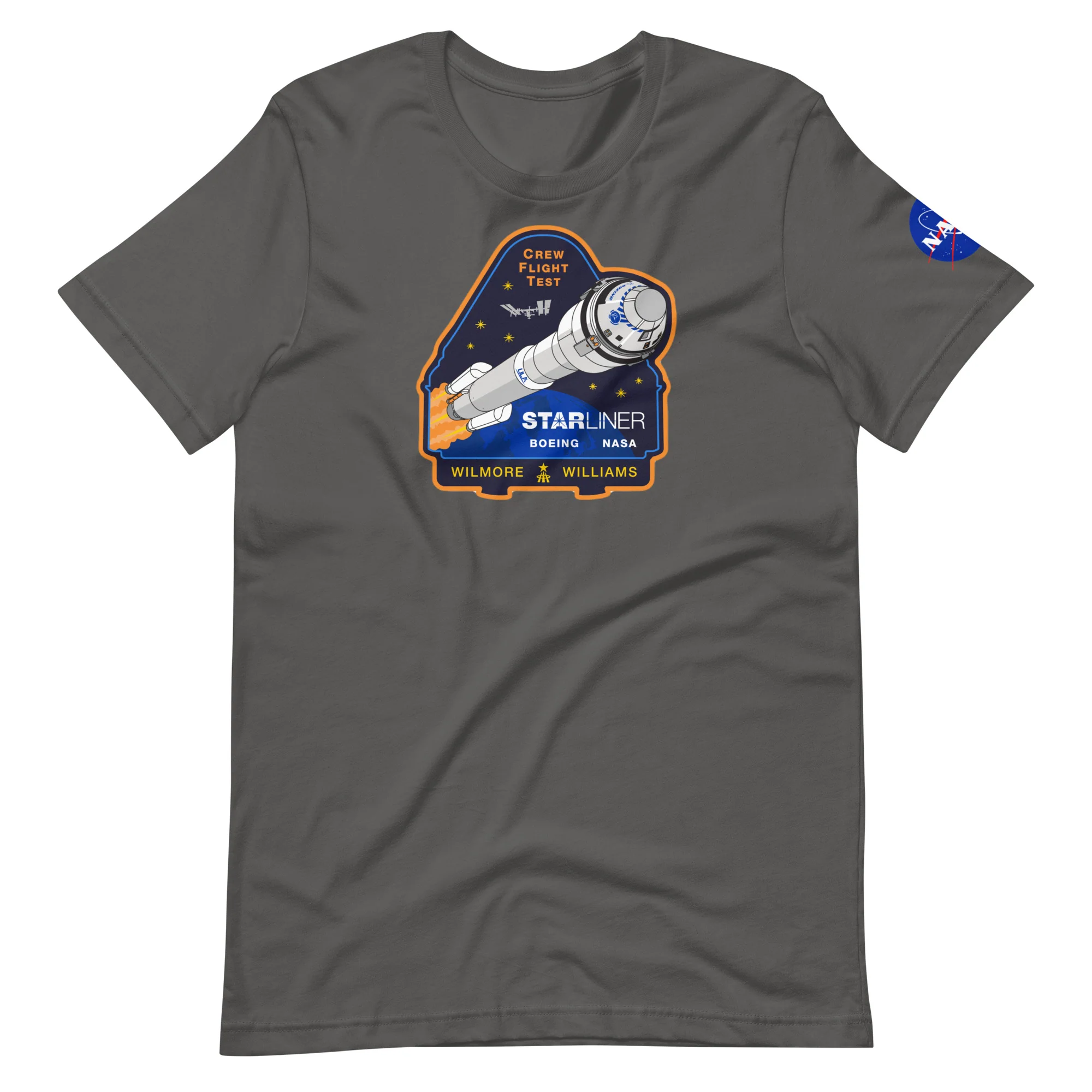 NASA's Boeing Crew Flight Test Unisex T-shirt
