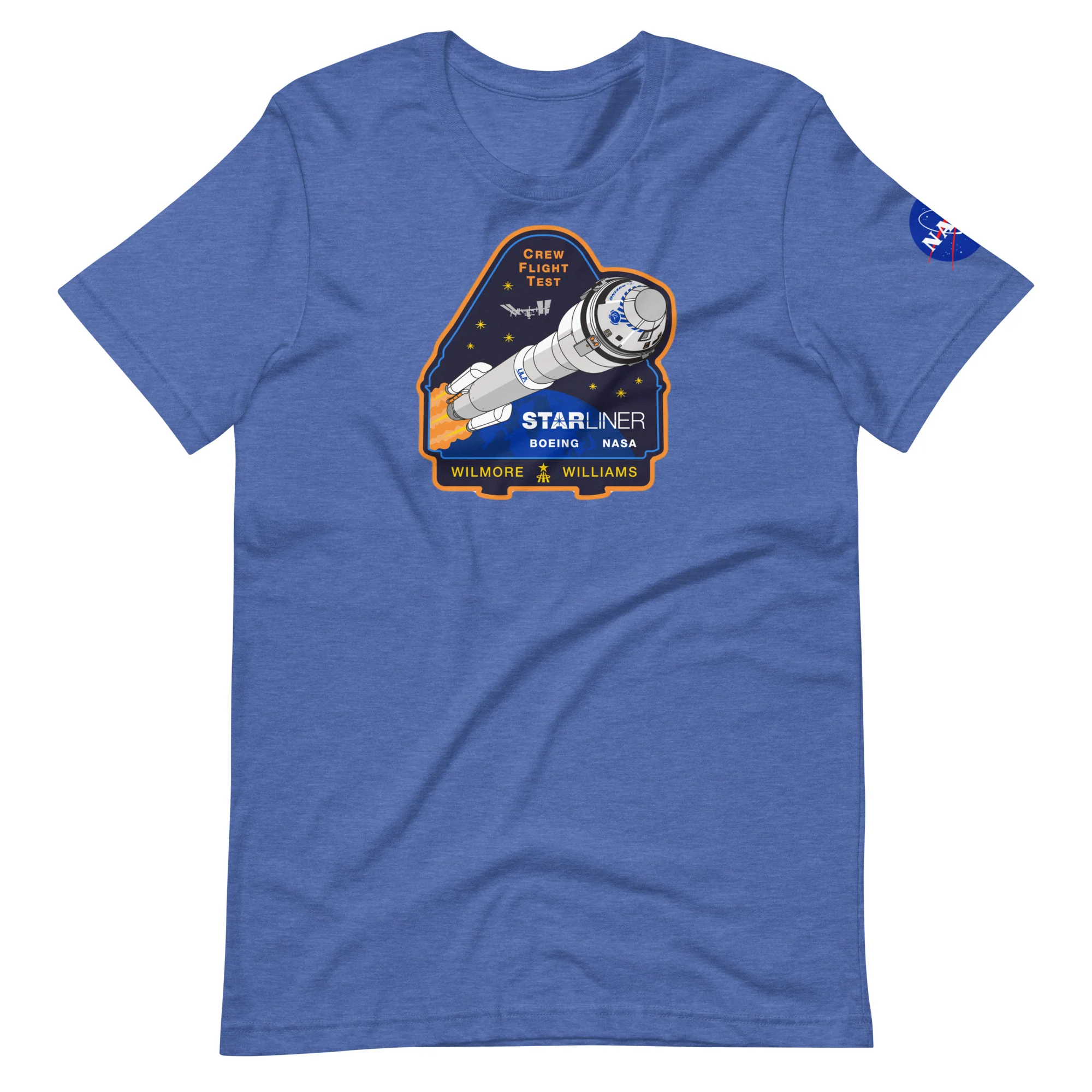 NASA's Boeing Crew Flight Test Unisex T-shirt - Image 2