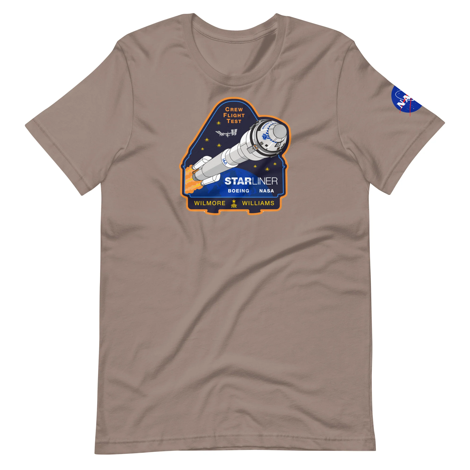 NASA's Boeing Crew Flight Test Unisex T-shirt - Image 4