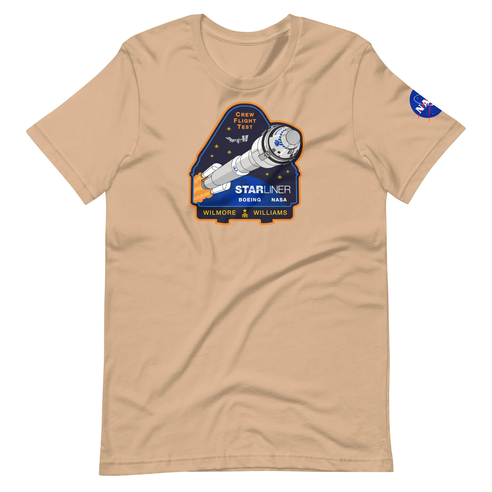 NASA's Boeing Crew Flight Test Unisex T-shirt - Image 5