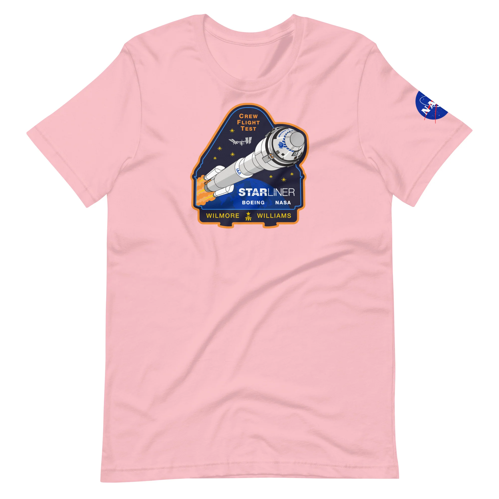 NASA's Boeing Crew Flight Test Unisex T-shirt - Image 6